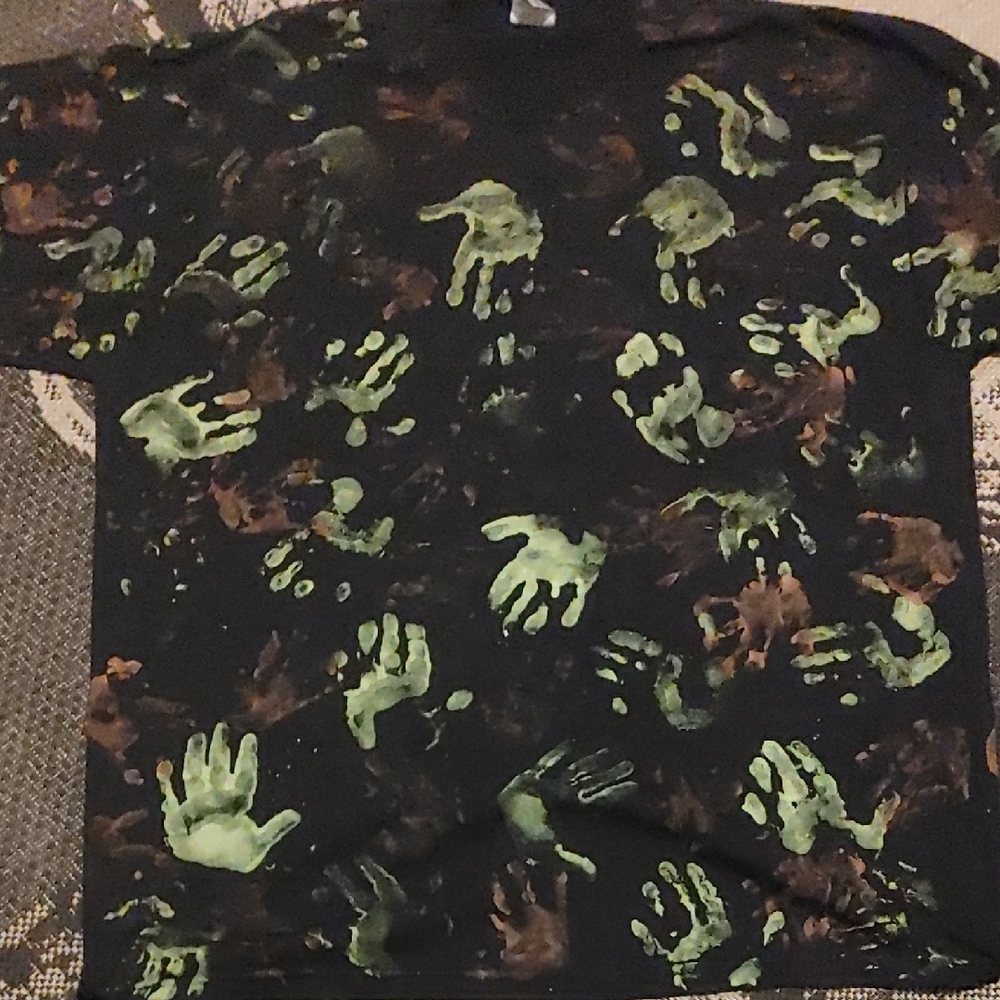 Jerzees Handprint T-Shirt Sz XL